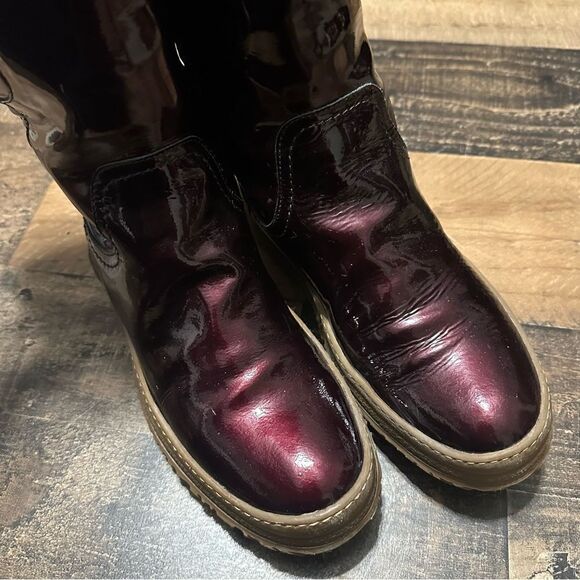 Aquatalia Avery Patent Leather Boots - Picture 5 of 7